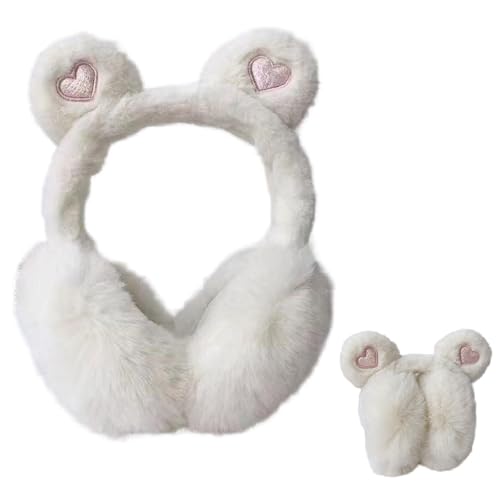 LdawyDE Ohrenwärmer Damen, Winter Warme Plüsch Ohrenschützer Kind...