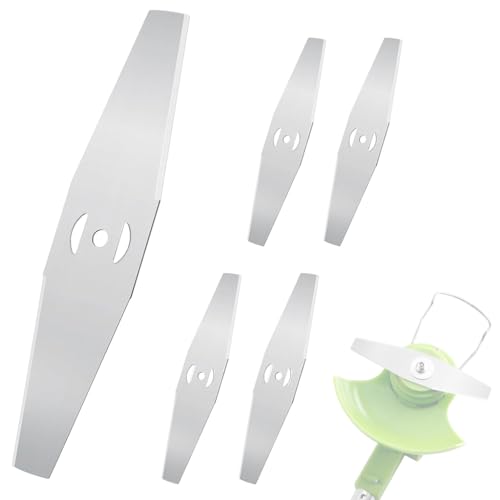 Image of HASTHIP Grass Cutter Blade 6 Inch Stainless Steel for Lawn Mower Use | Sharp Cutting Performance for Dense Grass, Durable Stainless Build, Smooth Operation for Yard Tasks