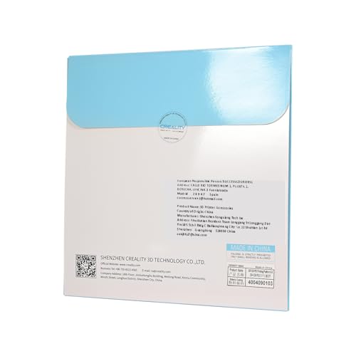 Creality K1C Bauplatte PEI-Blatt, 235 x 235 mm, flexible Druckplattform aus Federstahlplatte für Ender 3 S1/Pro, Ender 3 Neo, Ender 3 V2 Neo, Ender 5 S1, Ender 3 V3 SE, Ender KE K1C, K1 4 Creality K1C Bauplatte PEI-Blatt, 235 x 235 mm, flexible Druckplattform aus Federstahlplatte für Ender 3 S1/Pro, Ender 3 Neo, Ender 3 V2 Neo, Ender 5 S1, Ender 3 V3 SE, Ender KE K1C, K1 – Image 5