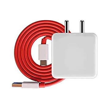 Image of The Black Store Original 30W WARP Charger with Charging Cable for OnePlus 7 Pro / 7T / 7T Pro (Adapter & Cable)