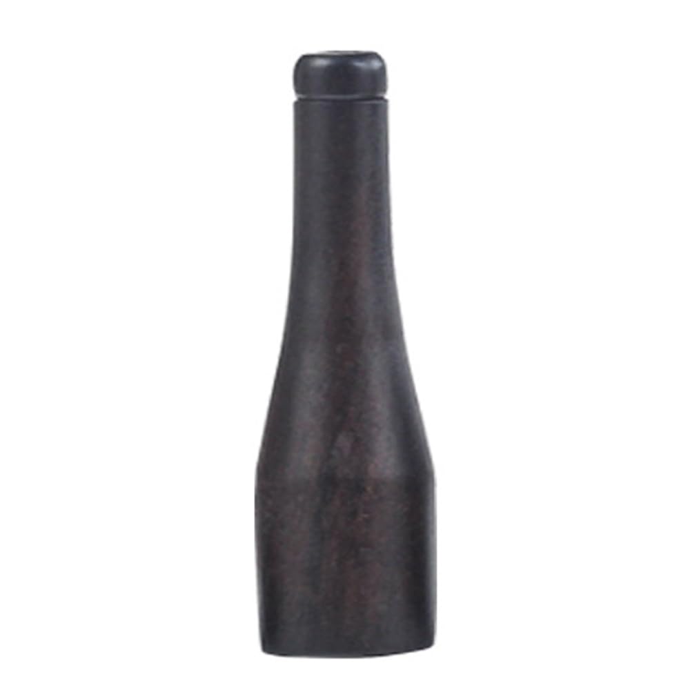 Tingyilan Sandalwood Cigar Holder Mouthpiece, Portable Short Cigar Filter Holder, Wooden Straight Tobacco Pipe Stem Replacement Pipe Mouthpiece,17mm