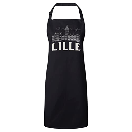 Tablier cuisine premium noir pour vos recettes dominicales et moments de partage style Lille Nord