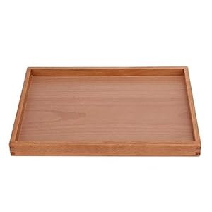 Houten Bord, Rechthoek Houten Thee Kop Lade Koffie Plaat Houder Snack Serveerservies Opslag Lade