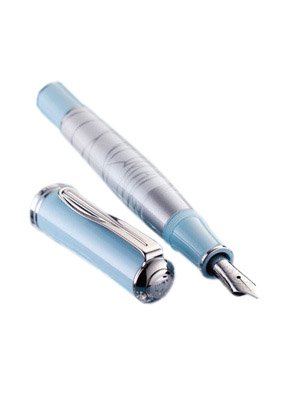 ペリカンPelikan特別生産品 M640エターナルアイス 万年筆Ｍニブ Amazon | ペリカン【Pelikan】万年筆 限定品 エターナル・アイス M640