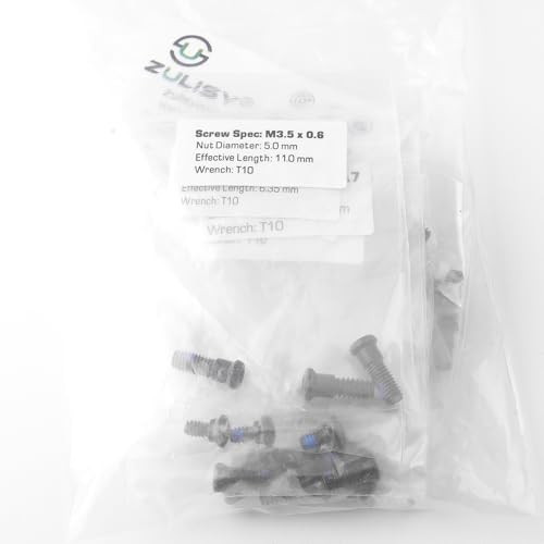 Screws Pack for red dot Sight Optics Mount Screw Kit - M3, M4, #4-40, #6-32, #6-40, and #6-48 Screw Types | for Compatibility Across red dot Makes and Pistol mounting Platforms