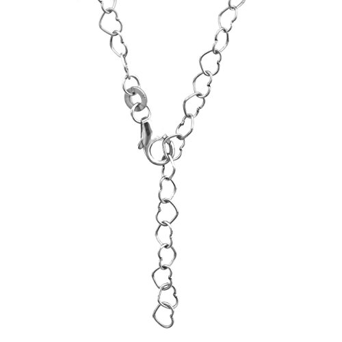 Preisvergleich Produktbild Fußkette Silber 925 Fußkettchen Ankerkette Herzkette Länge 25cm 8517255