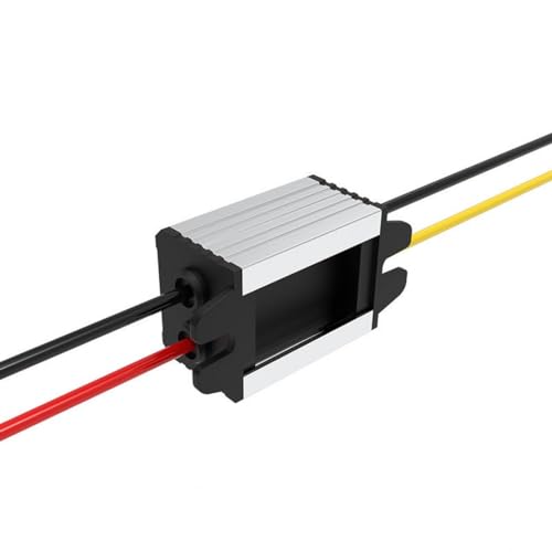 JZK 12V auf 6V DC Step Down Konverter Modul, 3A 18W DC zu DC Buck-Konverter, DC-DC Spannungsreduzierer Regler, Auto Power Spannungswandler für LKW, Boot