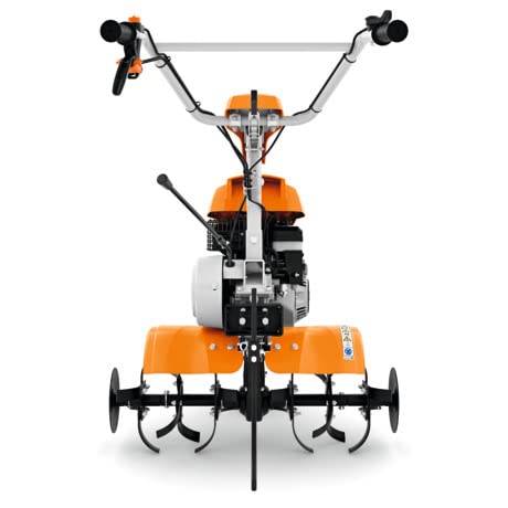 STIHL Motozappa MH600 ideale per lavorare su grosse superfici e terreni difficili - Larghezza lavoro 78 cm e due marce avanti e una retromarcia