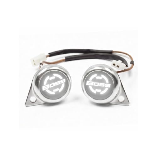 Image of BOSS LED Eyes Parking Light White Compatible with Royal Enfield Classic Standard Electra 350, 500 cc BS4, BS6 (2015 to 2021)