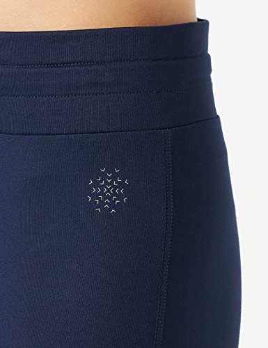 AURIQUE Leggings per Yoga Donna, Blu Marino, 46