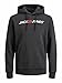 JACK & JONES Herren JJECORP Old Logo Sweat Hood NOOS 12137054, Asphalt/REG FIT, XXXL REG günstig Kaufen-JACK & JONES Herren JJECORP Old Logo Sweat Hood NOOS 12137054, Asphalt/REG FIT, XXXL