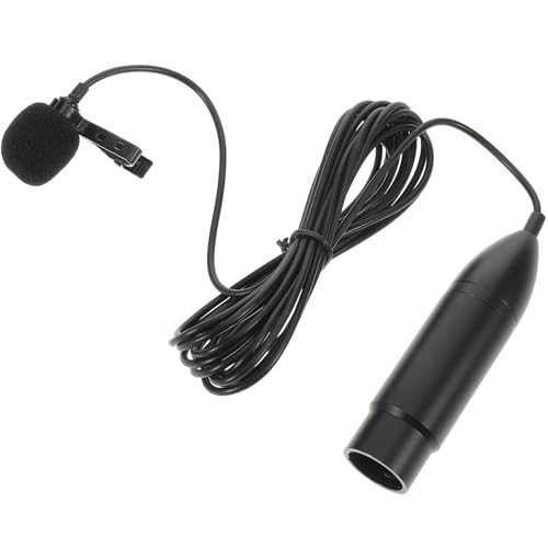 Micro-cravate bruit réduit et condensateur XLR 48V pour un enregistrement fluide