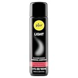 Pjur Light Concentrated Silicone Personal Lubricant Less Viscous Formula for More Skin-to-Skin Contact Lube for Sex & Massage | 3.4 fl oz/100ml