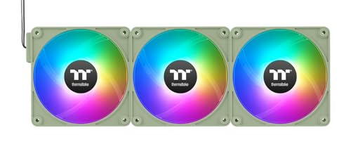 Image of Thermaltake CT120 EX ARGB Matcha Green 3 Fan Pack