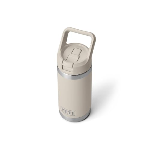 Image of YETI Rambler Jr. 12 oz Kids Bottle, with Straw Cap, Cape Taupe