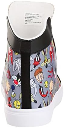 Ground Up Mens Looney Tunes Canvas Shoes - 11 Black | Image 4