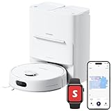 SwitchBot ロボット掃除機 S20 走行中のモップ洗浄 - 90日間自動ゴミ収集 水拭き 10000Pa強力吸引 モップ乾燥 AI障害物回避 レーダーナビゲーション 禁止エリア 落下防止 スイッチボット Alexa 音声対応