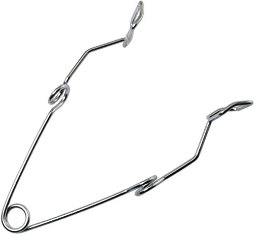 meetoot 4pcs steel wire test tube clamp 145mm fit for 5-40mm tube for laboratory experiment testing holder tool
