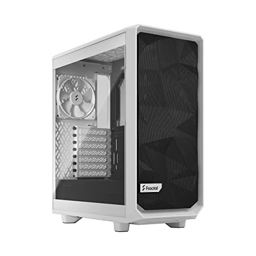 Fractal Design Meshify 2 Compact Lite White TG Clear, FD-C-MEL2C-04