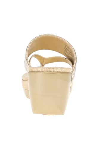 Kenneth Cole REACTION Women's Pepea Cross Jewel Wedge Sandal3