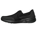 Skechers Men's Equalizer 3.0 Bluegate Loafer, Black/Black, 12