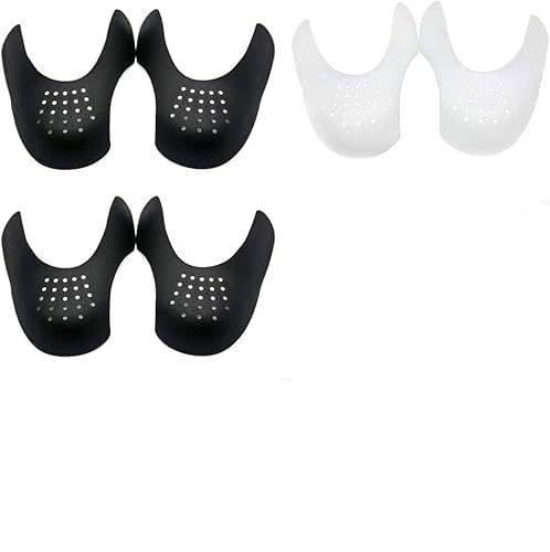 GALENO multi Pair -Anti Wrinkle Shoe safe gaurd Indentation Protected Shoes Flod Guards for Running Casual Shoes For Mens 6-11 / Womens 5-9 Soft Material. (2blk+1wht) (B0BYZY2GLM) Amazon Price History, Amazon Price Tracker