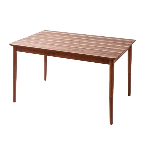 ヤマソロ コタツテーブル ハイタイプ 継脚 こたつ 炬燵 高さ調節 長方形 cilla シーラ (ナチュラルブラウン, 120cm×80cm)