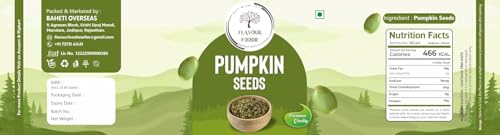 Image of Flavour Foodie Pumpkin Seeds - A Grade Seeds for Eating | Protein Rich Seeds | Healthy Diet Snacks | Rich in Protein | Pumpkin Seeds(100g)