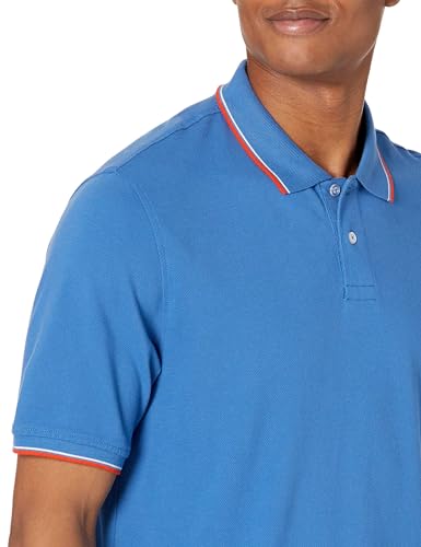 Image of Amazon Essentials Men's Regular-Fit Short Sleeve Cotton Pique Polo Shirt (Available in Big & Tall)
