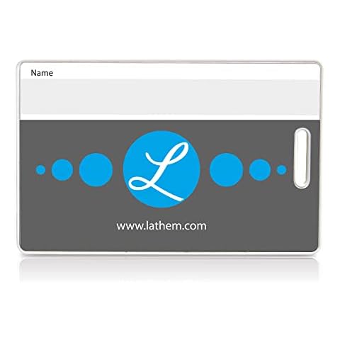 Lathem Proximity RFID Badges for Lathem PC600, PC700, FR650, FR700, CT70, CT72, CT74, PC50, PC60, Pack of 15 (RF-Badge) - White Cover