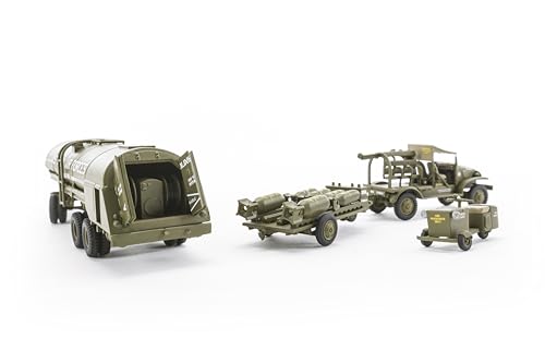 Airfix WWII USAAF 8th Air Force Bomber Resupply 1:72 Military Plastic Model Kit, Small - Image 4