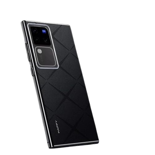 MILLION CASES Vivo V30 Pro Black Leather Case Black Classy High End - Image 1