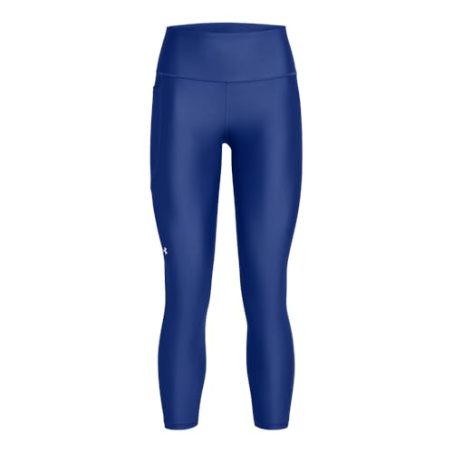 Image of Under Armour Women's HeatGear Armour High Waisted Ankle No-Slip Leggings
