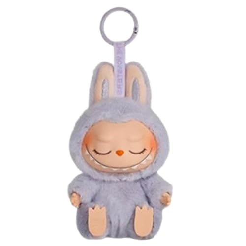 𝐋𝐚𝐛𝐮𝐛𝐮 Keychain, Charming Plush Doll Pendant Hanging Keyring Card...