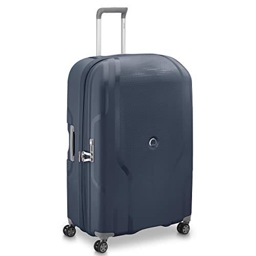 DELSEY PARIS Clavel Hardside Expandable Luggage with Spinner Wheels, Blue Jean, Checked-Large 30 Inch2