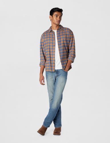 Image of Ariat Mens Rebar M5 Straight Durastretch Washed Twill Dungaree Straight Leg Pant