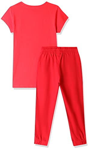 Image of Max Girls Regular Fit Printed Round Neck T-Shirt