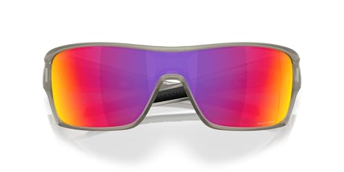 Image of Oakley Man Sunglasses Polished Clear Frame, Prizm Black Polarized Lenses, 0MM