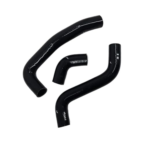 Tubo refrigerante per radiatore Scion per XB per XA per BB 2004 2005 2006 2007 Kit tubo flessibile in silicone per radiatore auto tubo acqua refrigerante tubo auto (nero)