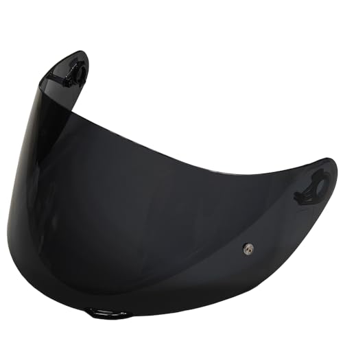 TAOHOM K1 Replacement Helmet Visor K5 Motorcycle Helmet Face Shield Compatible with K1 K1S K3SV K5 K5S (Deep Smoke)