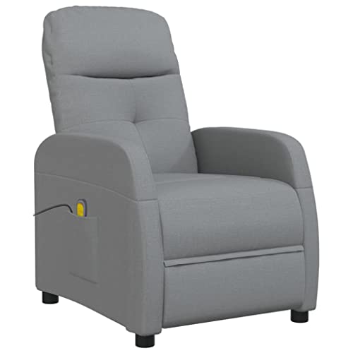 vidaXL Sillón Reclinable TV Reposapiés Respaldo Ajustable Silla Asiento Salón Oficina Relax...