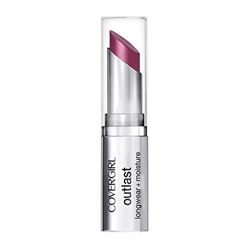 CoverGirl Outlast Long Wear Lipstick, Plum Fury/950, 0.13 Ounce