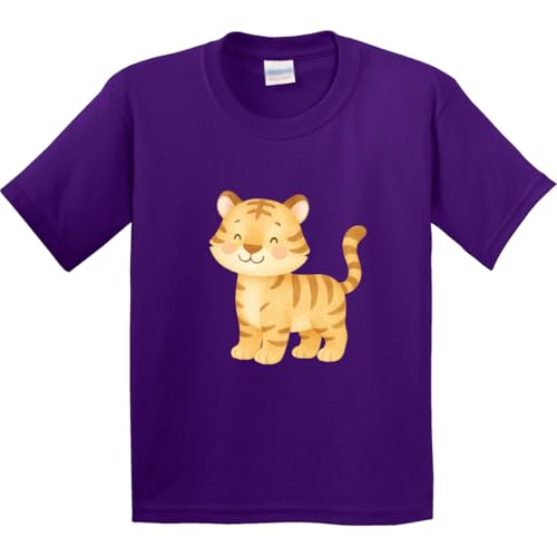 Image of inktastic Cute Tiger Youth T-Shirt