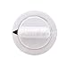 WE1M654 Dryer Timer Control Knob with Metal Ring for General Electric GE Kenmore Sears RCA Hotpoint Dryer, Replaces AP3995088, 1264290, AH1482197, EA1482197, WE1M443, WE01M0443(White)