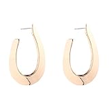 Sehr schmal ✿ Sie sind sehr hübsch und super glitzernd, auch sie fühlen sich elegant und lässig an und können mit einem lässigen Outfit oder mit etwas Kleidungsstück verwendet werden. Sie haben einen brillanten Stein, der in der Umgebung sehr schön ist. Diese Ohrringe sind nicht schwer zu tragen, sie sind auch einfach zu tragen oder abzunehmen, machen Sie charmanter aussehen, geeignet für Frauen und Jugendliche oder Mädchen.