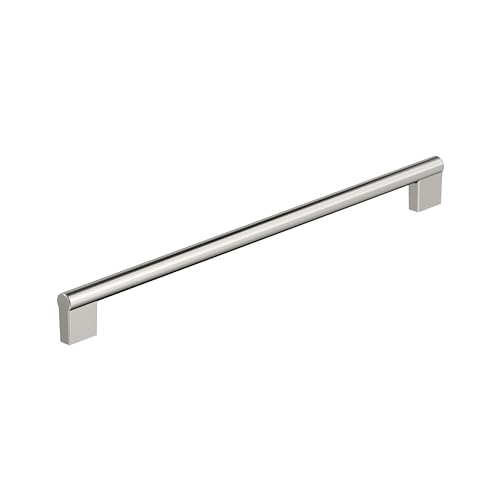 Amerock Versa 12-5/8 inch (320 mm) Center to Center Polished Nickel Cabinet Pull, BP55534PN by Amerock - Used condition - CA$20.57