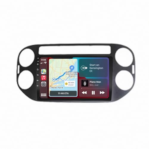 GPS Poids Lourd pour VW Tiguan 2006-2016 avec Radio Android Car sans Fil et Connexion 4G 2G+32G