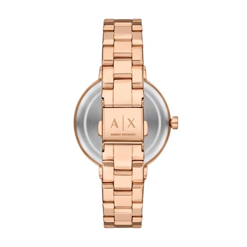 Image of Armani Exchange Rose Gold Watch Set AX7175SET
