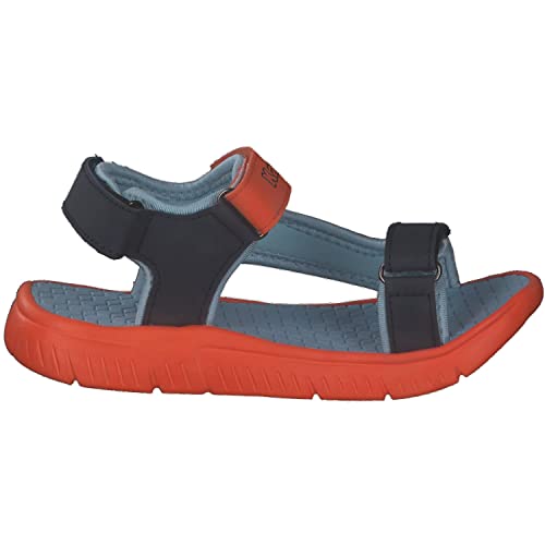 Kappa Mixte Enfant Kana MF K Sandale, Orange Orange Marine, 33 EU