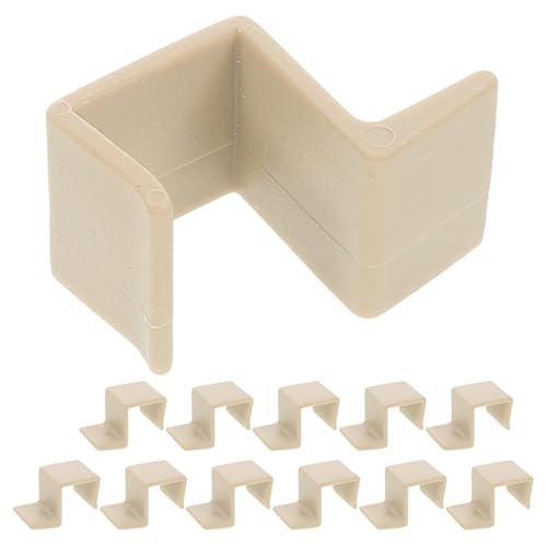 Beaupretty 12 Piezas Soporte Accesorio Infantil Cama Tablero de Gancho para con de Almacenamiento Seguro y Resistente para Protección y Organización la Habitación